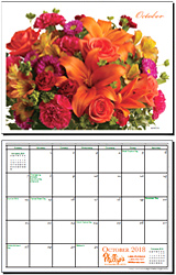 October 2018 Calendar