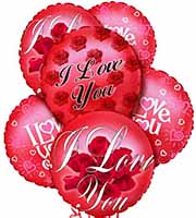 I Love You Balloon Bouquet