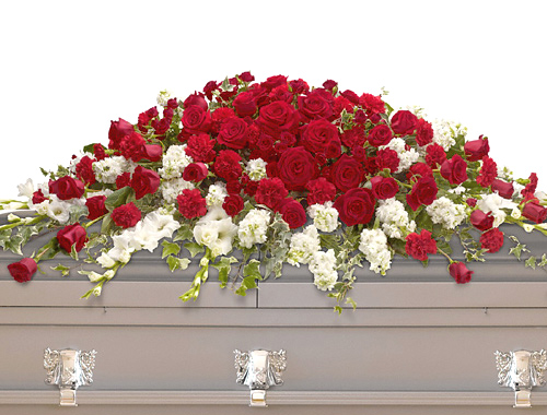 Garden of Grandeur Casket Spray
