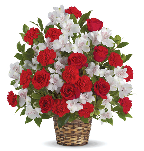 Beauty and Devotion Sympathy Basket